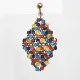 Symphony - Earrings Rhombus Xochitl - 1